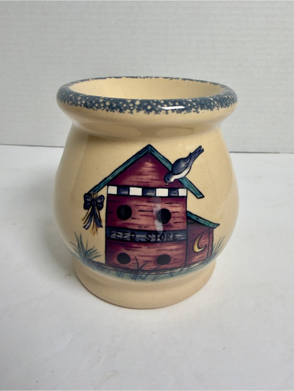 VTG Home & Garden Party Birdhouse Oil Warmer & Votive Holder Base